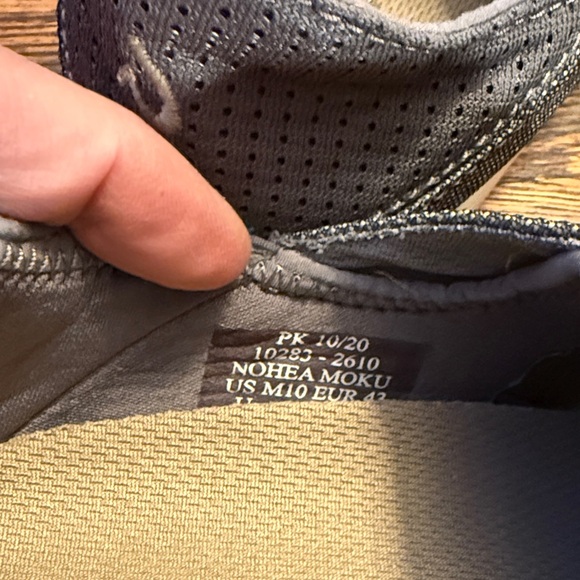 OluKai Dark Gray Men's Sneakers - Picture 3 of 4